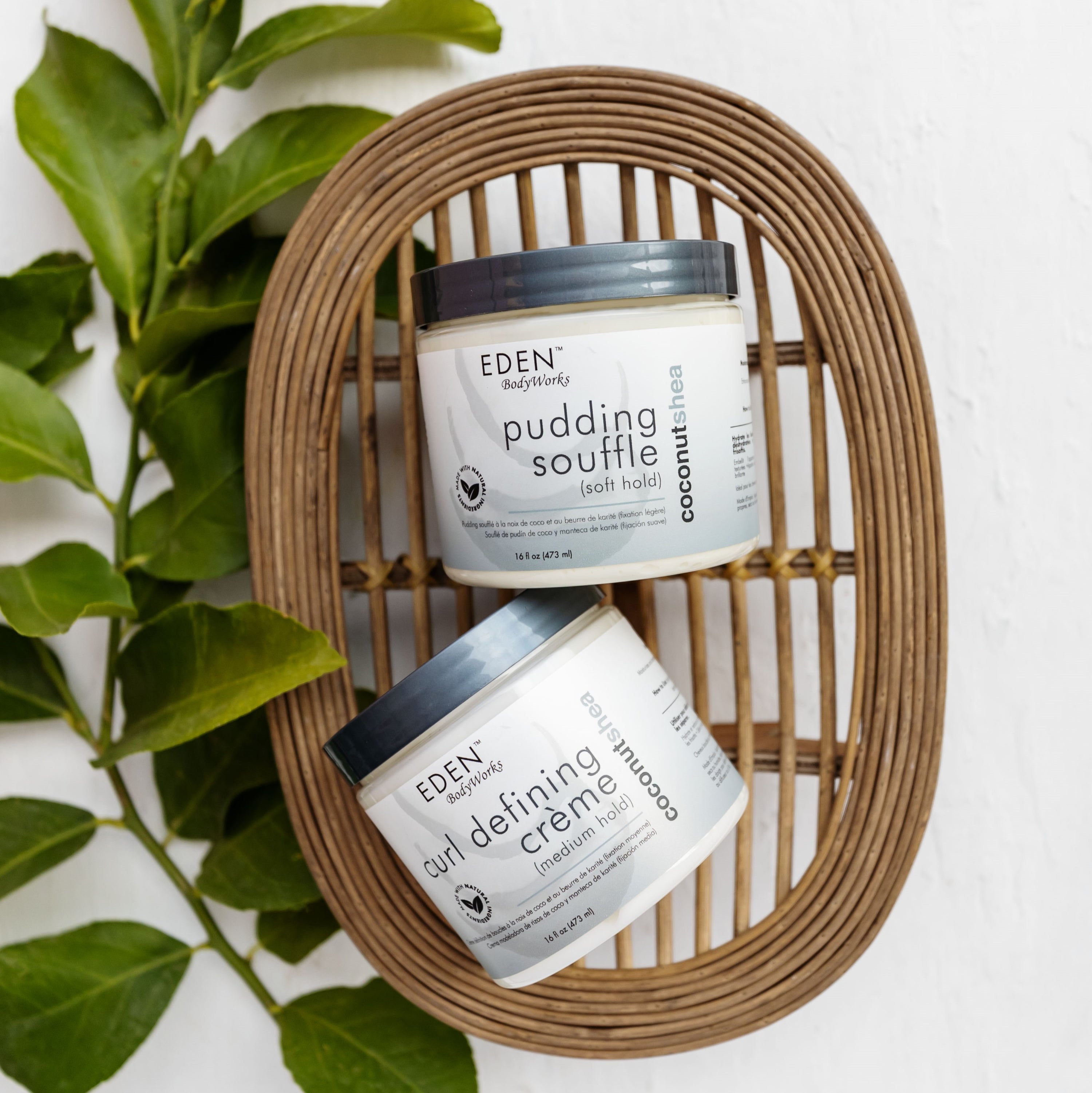 Coconut Shea Pudding Souffle and Curl Defining Creme