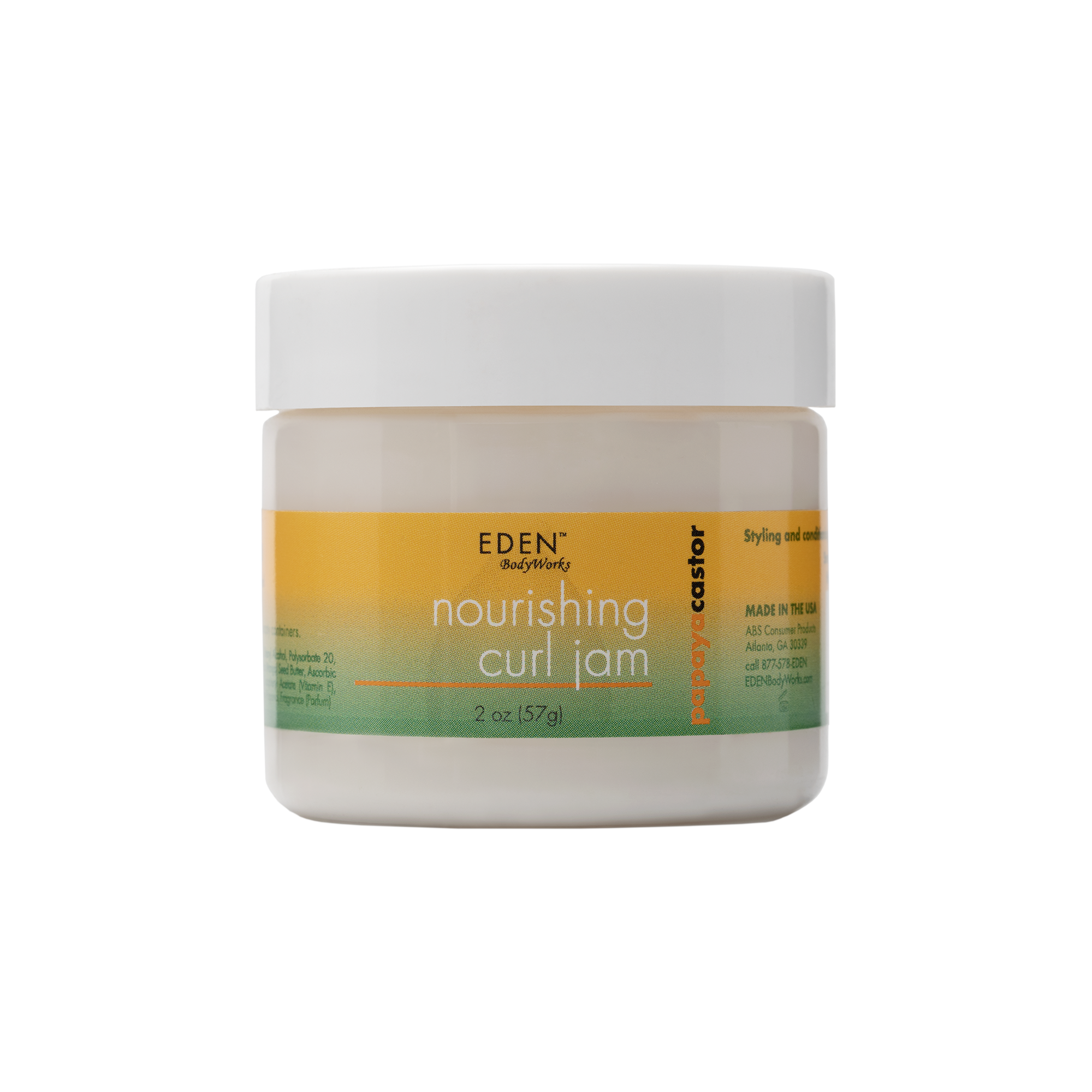 EDEN BodyWorks Papaya Castor 2 oz Nourishing Curl Jam