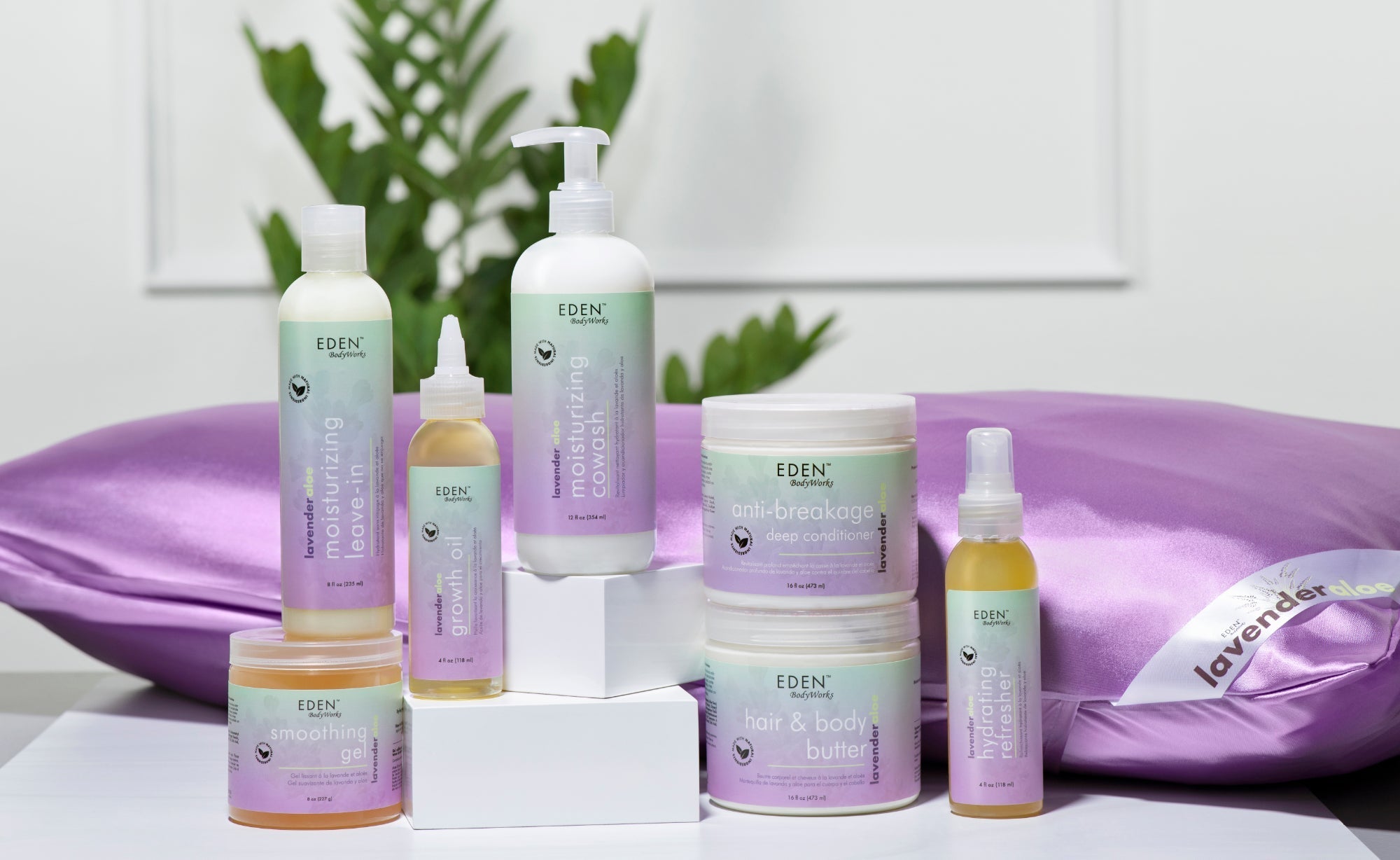 Lavender Aloe Vera Hair Products – EDEN BodyWorks