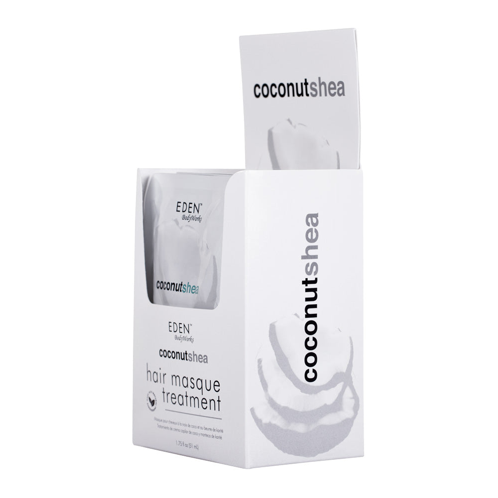 Coconut Shea Hair Masque Treatment packets - EDEN BodyWorks